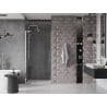Mexen Velar L drzwi prysznicowe rozsuwane 110 cm, transparent, chrom - 871-110-003-01-01
