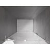 Mexen Velar L drzwi prysznicowe rozsuwane 90 cm, transparent, białe - 871-090-003-01-20