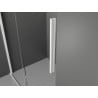 Mexen Velar L drzwi prysznicowe rozsuwane 100 cm, transparent, białe - 871-100-003-01-20