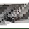 Mexen Velar L drzwi prysznicowe rozsuwane 110 cm, transparent, czarne - 871-110-003-01-70