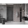 Mexen Velar L drzwi prysznicowe rozsuwane 100 cm, transparent, gun metal - 871-100-003-01-95