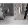 Mexen Velar L drzwi prysznicowe rozsuwane 110 cm, transparent, nikiel szczotkowany - 871-110-003-01-97