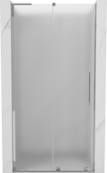 Mexen Velar L drzwi prysznicowe rozsuwane 90 cm, szron, chrom - 871-090-003-31-01