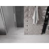 Mexen Velar L drzwi prysznicowe rozsuwane 90 cm, szron, chrom - 871-090-003-31-01