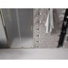 Mexen Velar L drzwi prysznicowe rozsuwane 90 cm, szron, złote - 871-090-003-31-50