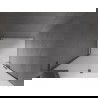 Mexen Velar L drzwi prysznicowe rozsuwane 90 cm, szron, gun gray szczotkowany - 871-090-003-31-66