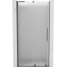 Mexen Velar L drzwi prysznicowe rozsuwane 120 cm, szron, gun gray szczotkowany - 871-120-003-31-66