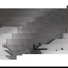 Mexen Velar L drzwi prysznicowe rozsuwane 100 cm, szron, czarne - 871-100-003-31-70