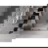 Mexen Velar L drzwi prysznicowe rozsuwane 100 cm, szron, gun metal - 871-100-003-31-95