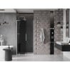 Mexen Velar L drzwi prysznicowe rozsuwane 90 cm, grafit, białe - 871-090-003-41-20