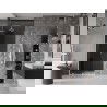 Mexen Velar L drzwi prysznicowe rozsuwane 100 cm, grafit, białe - 871-100-003-41-20