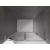 Mexen Velar L drzwi prysznicowe rozsuwane 110 cm, grafit, chrom - 871-110-003-41-01