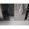 Mexen Velar L drzwi prysznicowe rozsuwane 100 cm, grafit, różowe złoto - 871-100-003-41-60