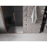 Mexen Velar L drzwi prysznicowe rozsuwane 120 cm, grafit, miedź szczotkowana - 871-120-003-41-65