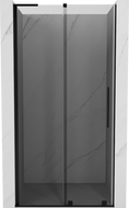 Mexen Velar L drzwi prysznicowe rozsuwane 90 cm, grafit, czarne - 871-090-003-41-70