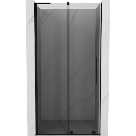 Mexen Velar L drzwi prysznicowe rozsuwane 100 cm, grafit, czarne - 871-100-003-41-70