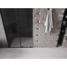 Mexen Velar L drzwi prysznicowe rozsuwane 100 cm, grafit, czarne - 871-100-003-41-70