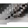 Mexen Velar L drzwi prysznicowe rozsuwane 90 cm, grafit, nikiel szczotkowany - 871-090-003-41-97