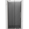 Mexen Velar L drzwi prysznicowe rozsuwane 100 cm, grafit, nikiel szczotkowany - 871-100-003-41-97