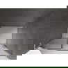 Mexen Velar L drzwi prysznicowe rozsuwane 90 cm, grafit, nikiel szczotkowany - 871-090-003-41-97