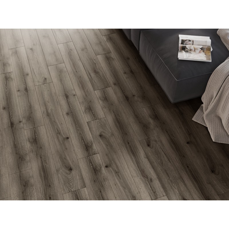 Mexen Sierra Vista próbka paneli winylowych SPC 6,5 mm, podkład IXPE 1,5 mm, 4 V-Fuga, Dąb - F1004-S