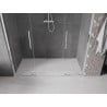 Mexen Velar L Duo drzwi prysznicowe rozsuwane 180 cm, transparent, chrom - 871-180-003-02-01