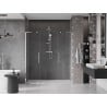 Mexen Velar L Duo drzwi prysznicowe rozsuwane 200 cm, transparent, chrom - 871-200-003-02-01