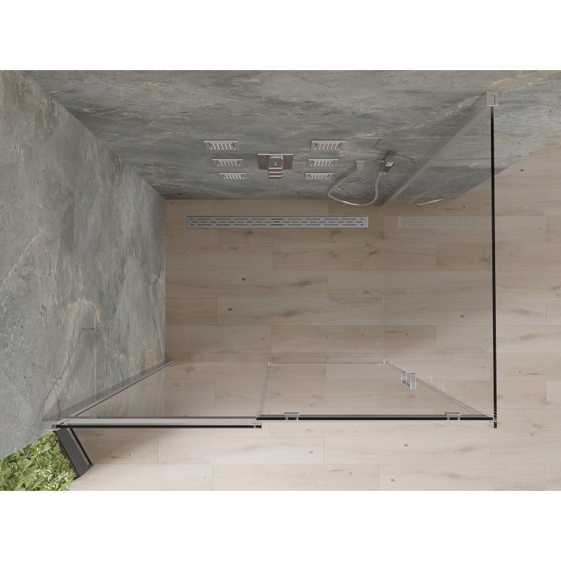 Mexen Omega kabina prysznicowa rozsuwana 140 x 100 cm, transparent, chrom - 825-140-100-01-00