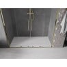 Mexen Velar L Duo drzwi prysznicowe rozsuwane 170 cm, transparent, złote - 871-170-003-02-50