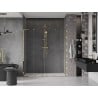 Mexen Velar L Duo drzwi prysznicowe rozsuwane 170 cm, transparent, złote - 871-170-003-02-50