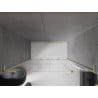 Mexen Velar L Duo drzwi prysznicowe rozsuwane 170 cm, transparent, złote - 871-170-003-02-50