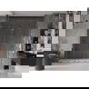 Mexen Velar L Duo drzwi prysznicowe rozsuwane 200 cm, transparent, różowe złoto - 871-200-003-02-60