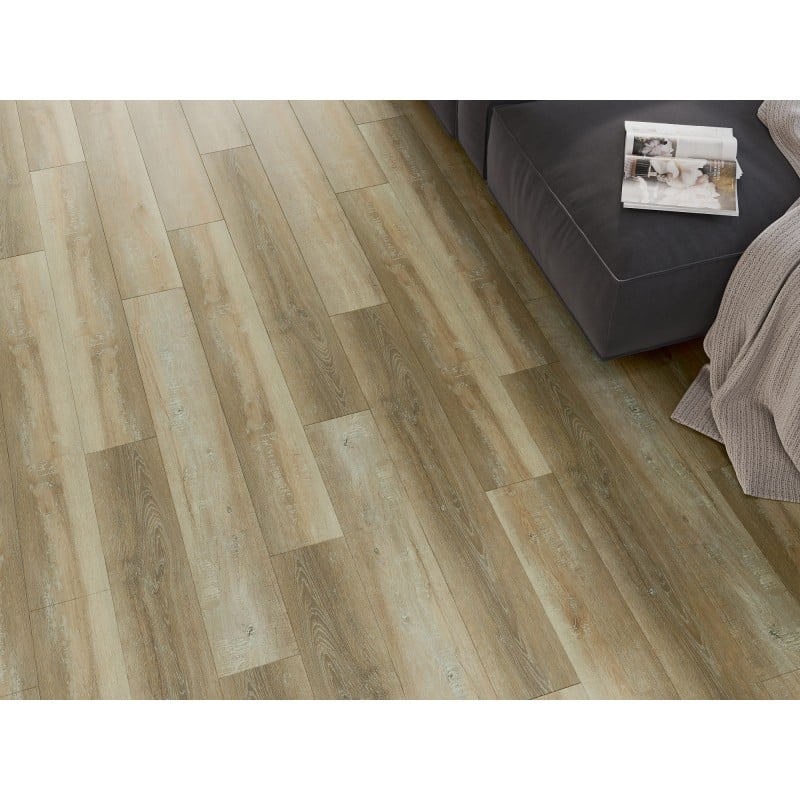 Mexen West Orange próbka paneli winylowych SPC 6,5 mm, podkład IXPE 1,5 mm, 4 V-Fuga, Dąb - F1009-S