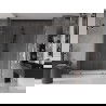 Mexen Velar L Duo drzwi prysznicowe rozsuwane 200 cm, transparent, gun gray szczotkowany - 871-200-003-02-66