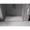 Mexen Velar L Duo drzwi prysznicowe rozsuwane 170 cm, transparent, gun gray szczotkowany - 871-170-003-02-66