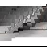 Mexen Velar L Duo drzwi prysznicowe rozsuwane 200 cm, transparent, gun metal - 871-200-003-02-95