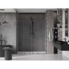 Mexen Velar L Duo drzwi prysznicowe rozsuwane 180 cm, transparent, gun metal - 871-180-003-02-95