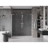 Mexen Velar L Duo drzwi prysznicowe rozsuwane 170 cm, transparent, nikiel szczotkowany - 871-170-003-02-97