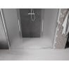 Mexen Velar L Duo drzwi prysznicowe rozsuwane 200 cm, szron, chrom - 871-200-003-32-01