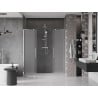 Mexen Velar L Duo drzwi prysznicowe rozsuwane 200 cm, szron, chrom - 871-200-003-32-01