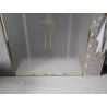 Mexen Velar L Duo drzwi prysznicowe rozsuwane 170 cm, szron, złote - 871-170-003-32-50