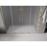Mexen Velar L Duo drzwi prysznicowe rozsuwane 180 cm, szron, złote szczotkowane - 871-180-003-32-55