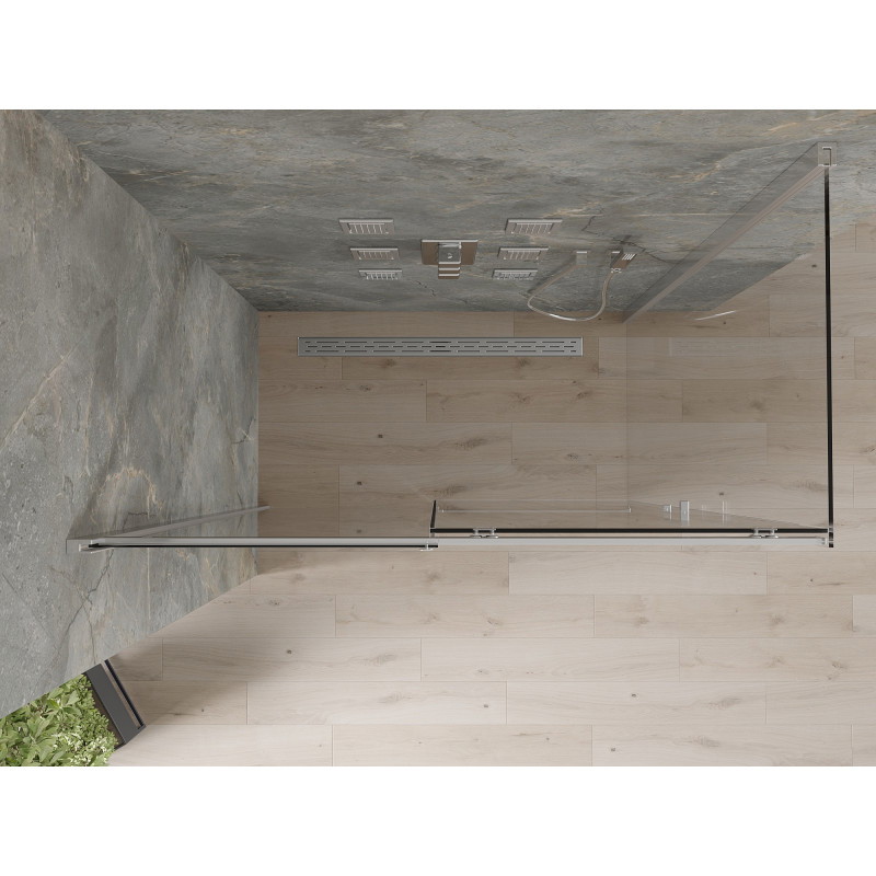 Mexen Omega kabina prysznicowa rozsuwana 160 x 70 cm, transparent, chrom - 825-160-070-01-00