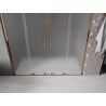 Mexen Velar L Duo drzwi prysznicowe rozsuwane 170 cm, szron, różowe złoto - 871-170-003-32-60