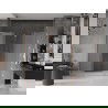 Mexen Velar L Duo drzwi prysznicowe rozsuwane 200 cm, szron, miedź szczotkowana - 871-200-003-32-65
