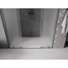 Mexen Velar L Duo drzwi prysznicowe rozsuwane 180 cm, szron, gun gray szczotkowany - 871-180-003-32-66