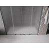 Mexen Velar L Duo drzwi prysznicowe rozsuwane 180 cm, szron, gun gray szczotkowany - 871-180-003-32-66