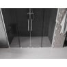 Mexen Velar L Duo drzwi prysznicowe rozsuwane 180 cm, grafit, chrom - 871-180-003-42-01