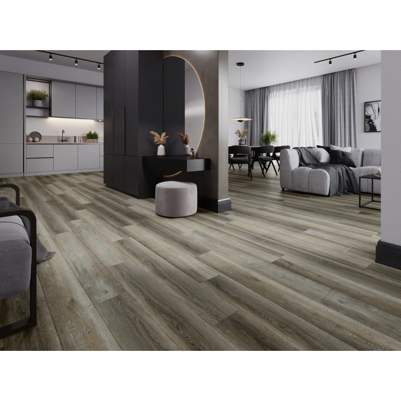 Mexen Aspen próbka paneli winylowych  SPC 6,5 mm, podkład IXPE 1,5 mm, 4 V-Fuga, Dąb - F1012-S