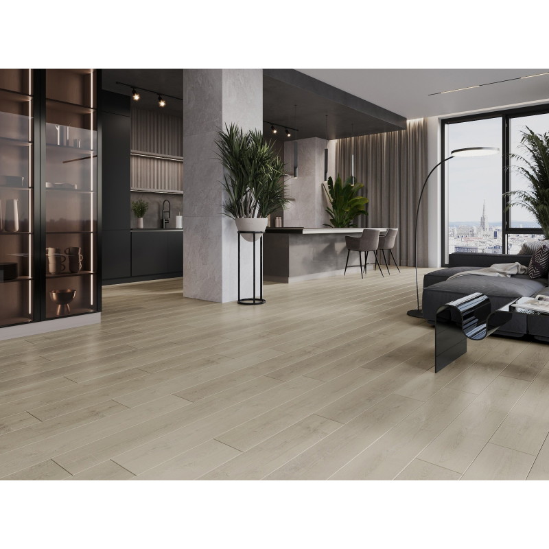 Mexen Parker próbka paneli winylowych SPC 6,5 mm, podkład IXPE 1,5 mm, 4 V-Fuga, Dąb - F1015-S